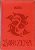 Kalendarz Planer A4 2026 książkowy dzienny ZE ZNAKIEM ZODIAKU IMIENIEM