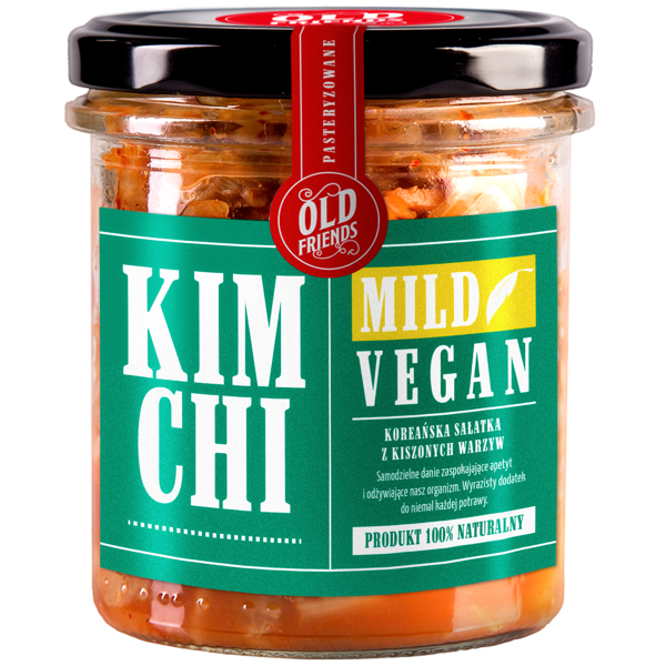Old Friends KIMCHI Mild Vegan, pasteryzowane 280g zdjęcie 1