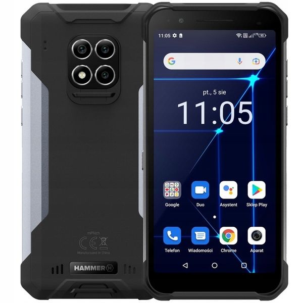 Smartfon Myphone Hammer Construction 6/128Gb Esim zdjęcie 2