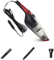 MOCNY Odkurzacz Samochodowy 12V 95W filtr HEPA