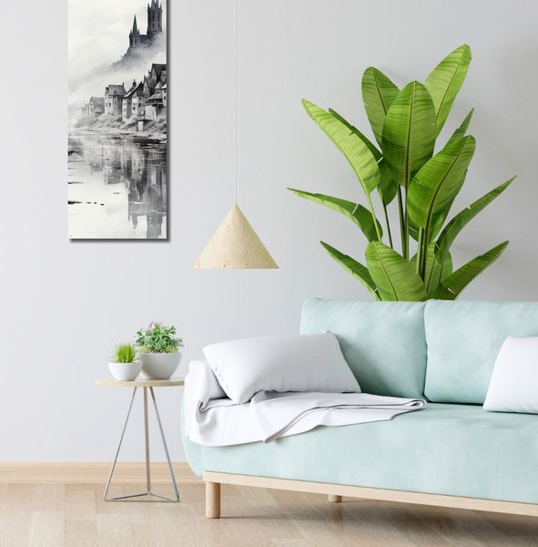 Obraz 30x90cm Mglisty Refleks zdjęcie 2