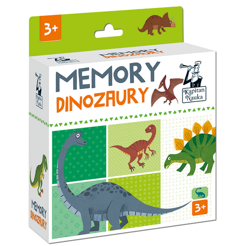 Kapitan Nauka Memory Dinozaury 3+ na Arena.pl