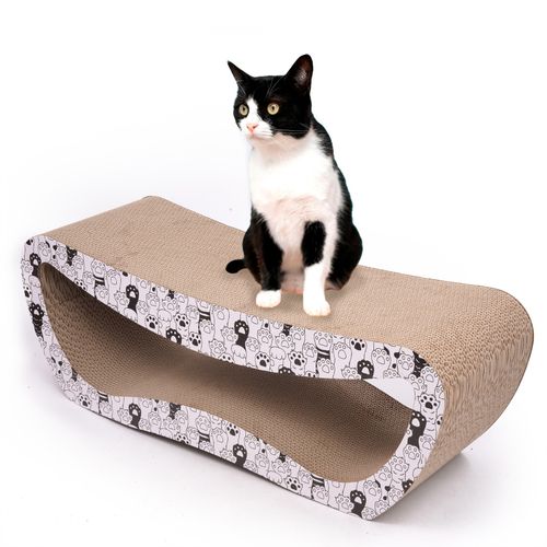 drapak dla kota  tekturowy duży legowisko do drapania leżak kartonowy na Arena.pl