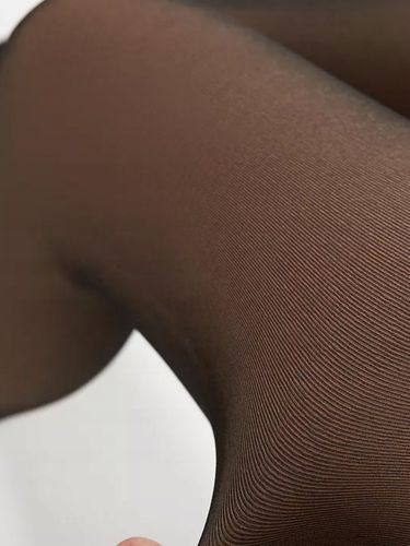 Ocieplane Rajstopy Zimowe Damskie z Futerkiem Ciepłe Termiczne M/L Czarny na Arena.pl