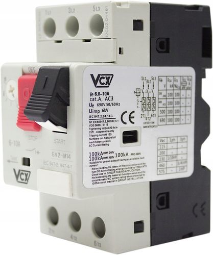 Wyłącznik silnikowy GV2 6,0-10A na Arena.pl