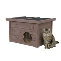 DOMEK DLA KOTA BUDA DREWNIANA QLS PALISANDER 40X50 CM