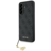 Etui Guess 4G Charms Collection do Samsung Galaxy A56 czarny