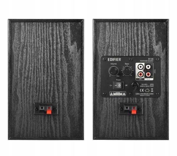 Głośniki komputerowe 2.0 Edifier R1100 42W Czarne zdjęcie 3