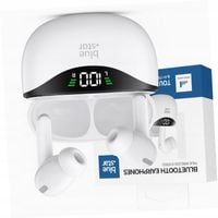 Bezprzewodowe earbuds T60 białe dokanałowe BT do Samsung Galaxy M21