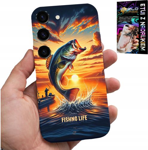 ETUI DO SAMSUNG GALAXY S23 PLUS - WĘDKARSTWO RYBOŁÓWSTWO WĘDKA CASE +SZKŁO na Arena.pl