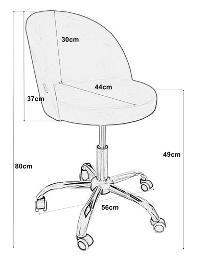 Fotel obrotowy TRIX MG16 granatowy na Arena.pl