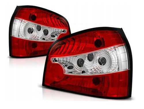Lampy Tylne AUDI A3 8L 96-00 CLEAR RED WHITE na Arena.pl