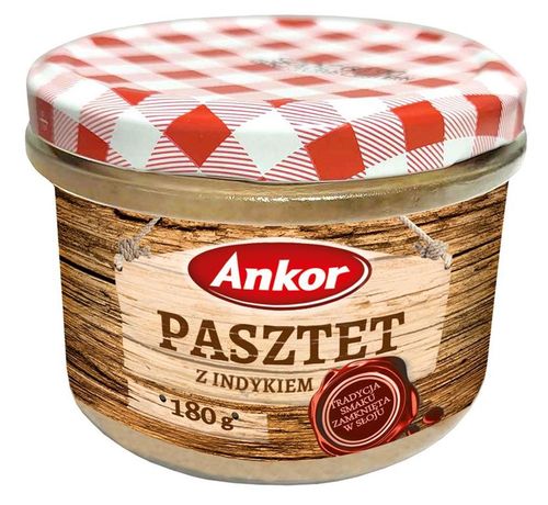 Ankor Pasztet z indykiem 180 g na Arena.pl
