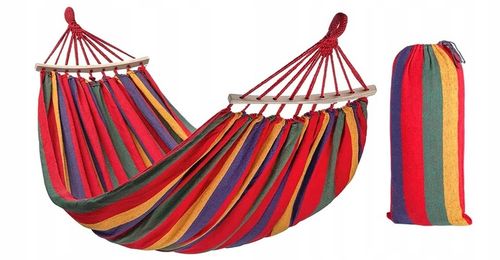 HAMAK OGRODOWY 2 OSOBOWY BRAZYLIJSKI XXL MOCNY HUŚTAWKA PAŁĄK DUŻY + TORBA na Arena.pl