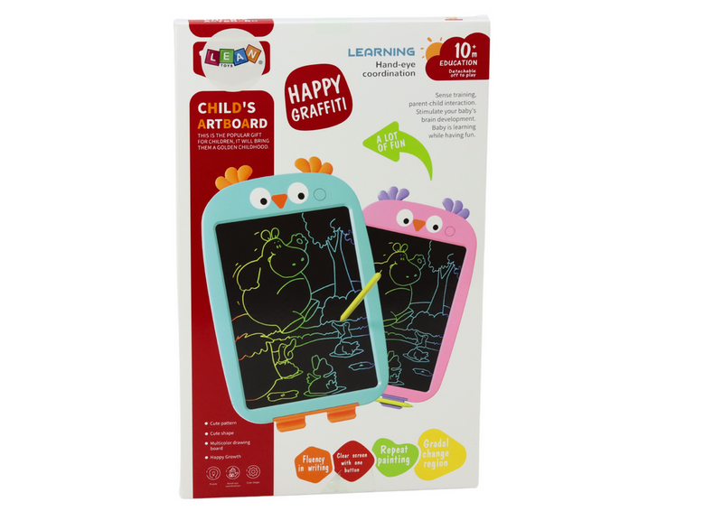 Tablica Do Rysowania Tablet Graficzny Ptak Rysik Różowy zdjęcie 3