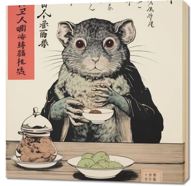 Obraz 90x90cm Kulinarne Rozważania zdjęcie 1