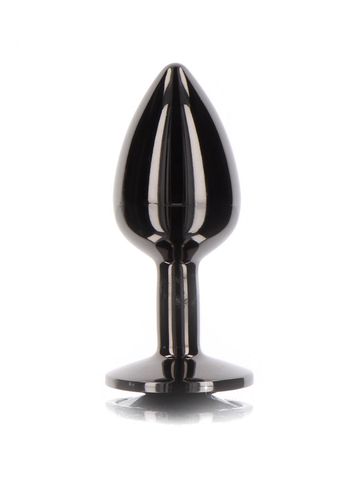 butt plug with diamond jewel m black na Arena.pl