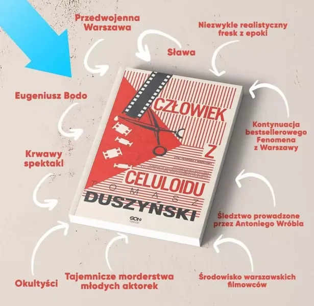 Komisarz Wróbel. Tom 2. Człowiek z celuloidu zdjęcie 2