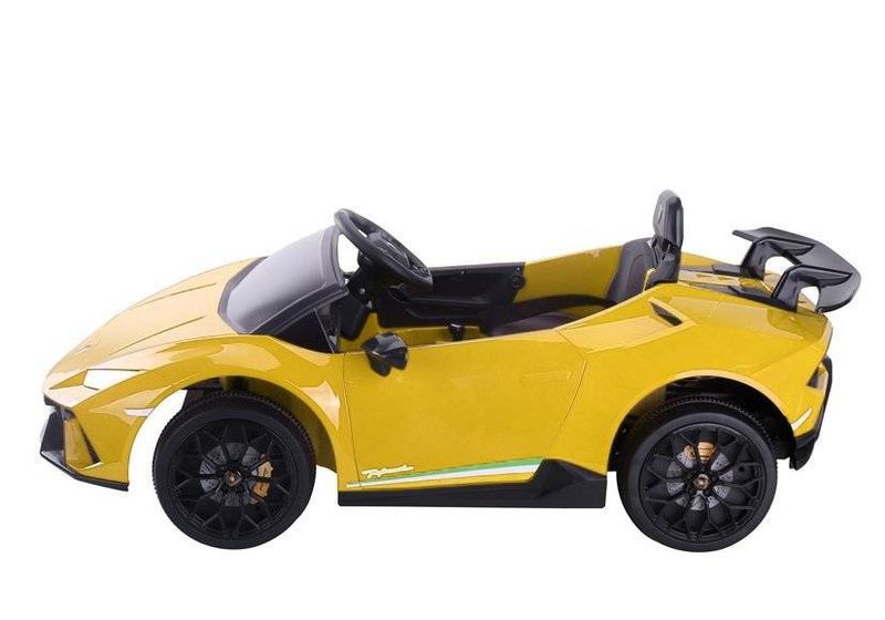 Auto na akumulator Lamborghini Huracan Żółte zdjęcie 2