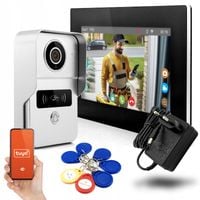 Wideodomofon WiFi FHD LCD Jednorodzinny Tuya RFID Kamery IP Detekcja Ruchu