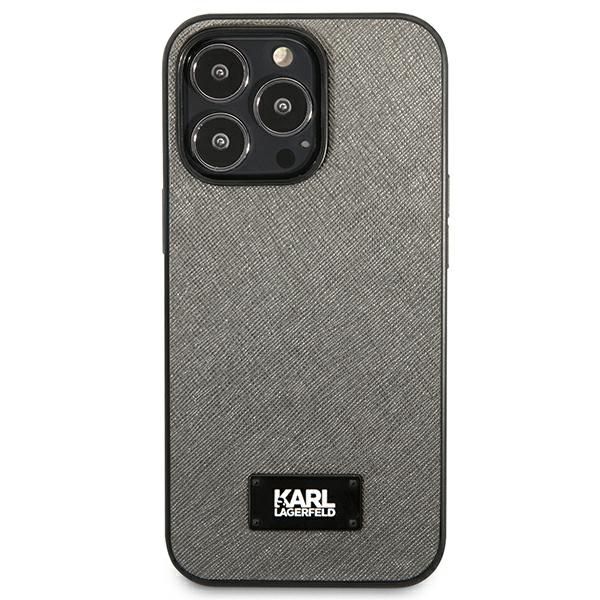 Etui Karl Lagerfeld do iPhone 13 Pro Max, Srebrny zdjęcie 3