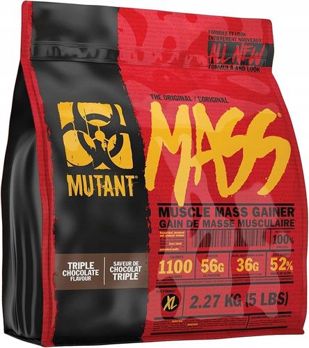 Mutant Mass Gainer Czekolada 2270g + Shaker 600 ml na Arena.pl