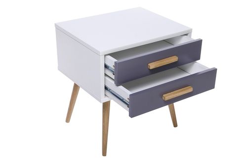 Szafka nature - biały, dąb na Arena.pl