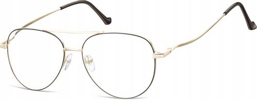 OPRAWKI Korekcyjne Pilotki Aviator Zerówki Unisex Męskie Damskie + Gratisy na Arena.pl