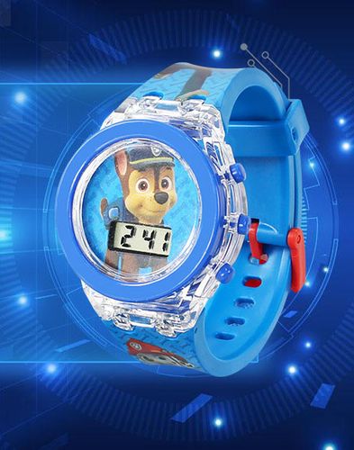 zegarek dziecięcy chłopięcy PSI PATROL dla chłopca dzieci LED chase ŚWIATŁO na Arena.pl