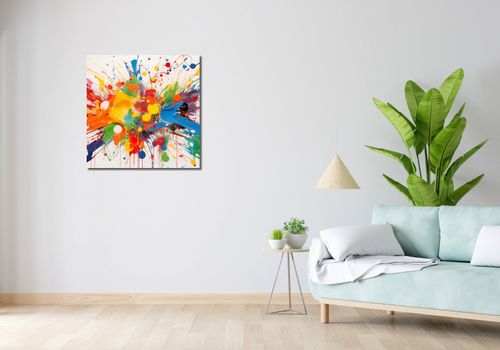 Obraz 70x70cm Eksplozja Kreatywności na Arena.pl