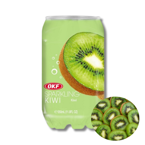 OKF Sparkling Kiwi koreański napój gazowany o smaku kiwi 350ml na Arena.pl