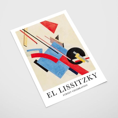 Plakat plakaty El Lissitzky obrazy 70x100 cm na Arena.pl