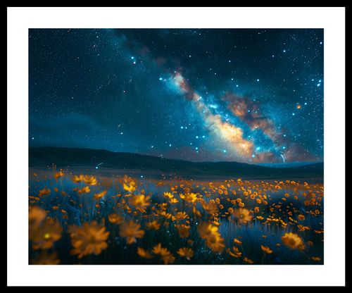 Plakat 50x40cm Nocne Niebiosa na Arena.pl