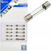 Zestaw bezpieczników szklanych GEKO 10 el. A5-A25 G03616