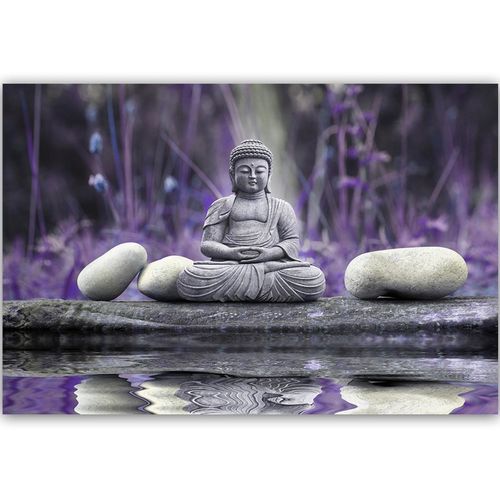 Obraz na płótnie - Canvas, Budda nad wodą 1 60x40 na Arena.pl