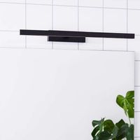Łazienkowa LAMPA ścienna NEPTUNUS 107909 Markslojd metalowa OPRAWA listwa LED 9W kinkiet nad lustro IP44 czarny