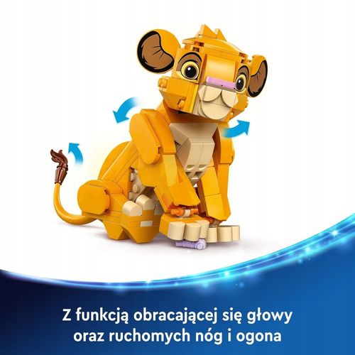 LEGO Disney 43243 Lwiątko Simba z Króla Lwa Prezent na Arena.pl
