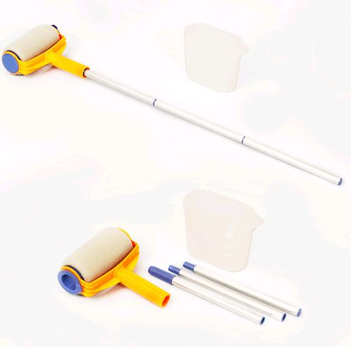 Wałek malarski niekapiący ze składaną rączką i pojemnikiem na farbę na Arena.pl