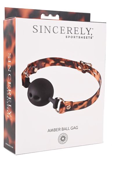 Sportsheets Amber Ball Gag zdjęcie 1
