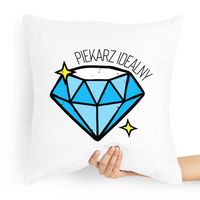 Poduszka Prezent Dla Piekarza Piekarz Idealny Z Nadrukiem Ze Zdjęciem