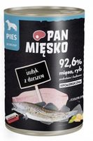 PAN MIĘSKO KARMA MOKRA DLA PSA MIX SMAKÓW 12X400G