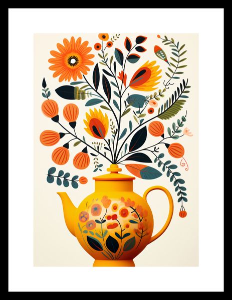 Plakat 21x29,7cm Bujna Herbata zdjęcie 3