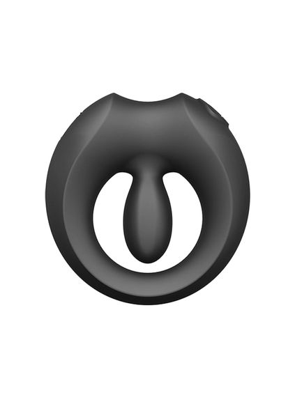 Apis Vibrating Couples Ring Black zdjęcie 5