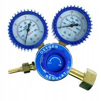 REDUKTOR BUTLOWY TLENU Z DWOMA MANOMETRAMI 200 BAR