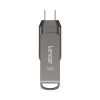Pendrive Lexar JumpDrive D400 128 GB USB 3.1 typ C szary