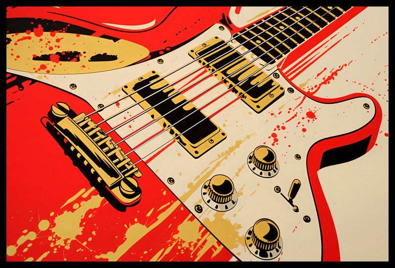 Plakat 60x40cm Przed Graniem zdjęcie 2