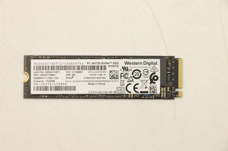 Lenovo 1TB M.2 PCIe NVMe Solid State zdjęcie 1