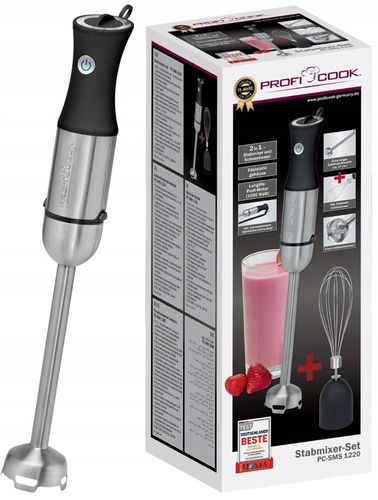 BLENDER RĘCZNY MIKSER ROBOT ROZDRABNIACZ MALAKSER WIELOFUNKCYJNY 1000W na Arena.pl