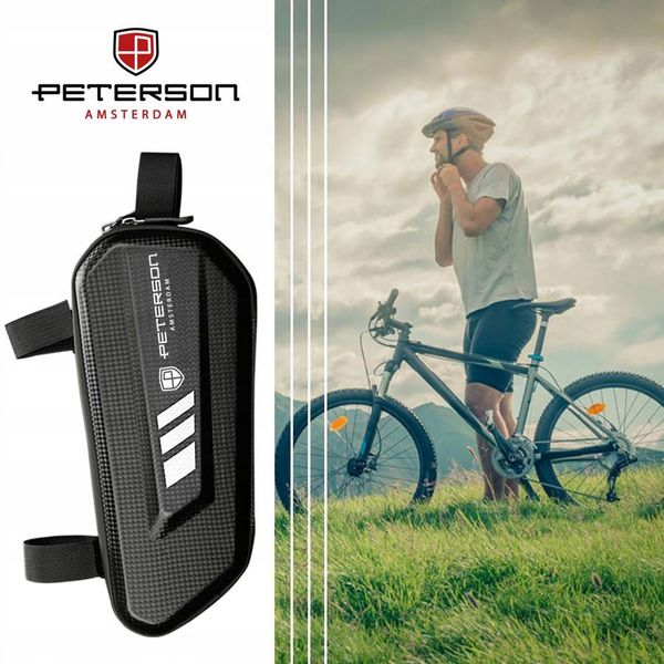 wodoodporna torba rowerowa pod ramę - peterson zdjęcie 7