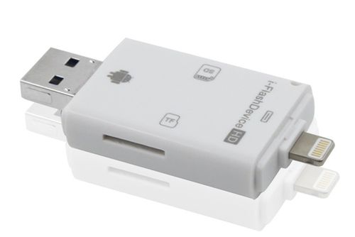 Czytnik apple iPhone ipad 5 6 7 SE android 8pin SD na Arena.pl